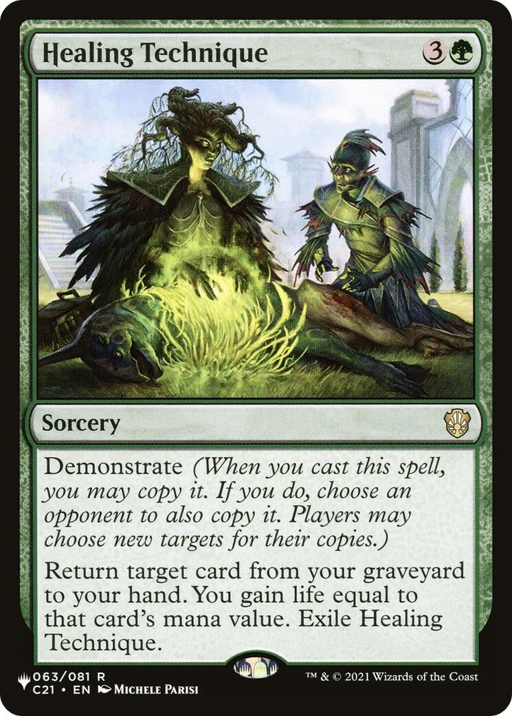 Image for Healing Technique (63) (LIST) - Magic: The Gathering
