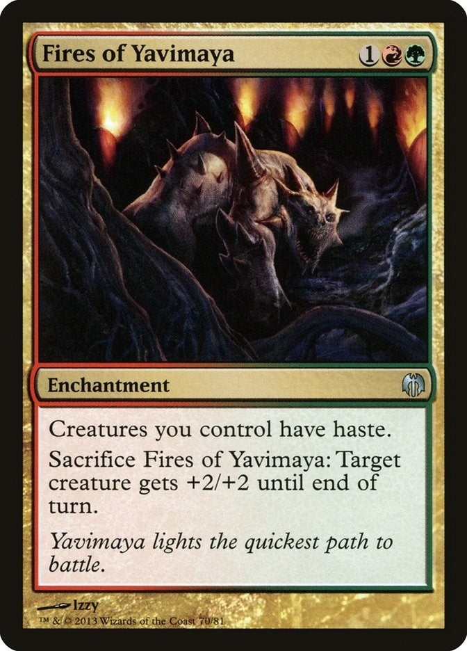 Image for Fires of Yavimaya (70) (DDL) - Magic: The Gathering