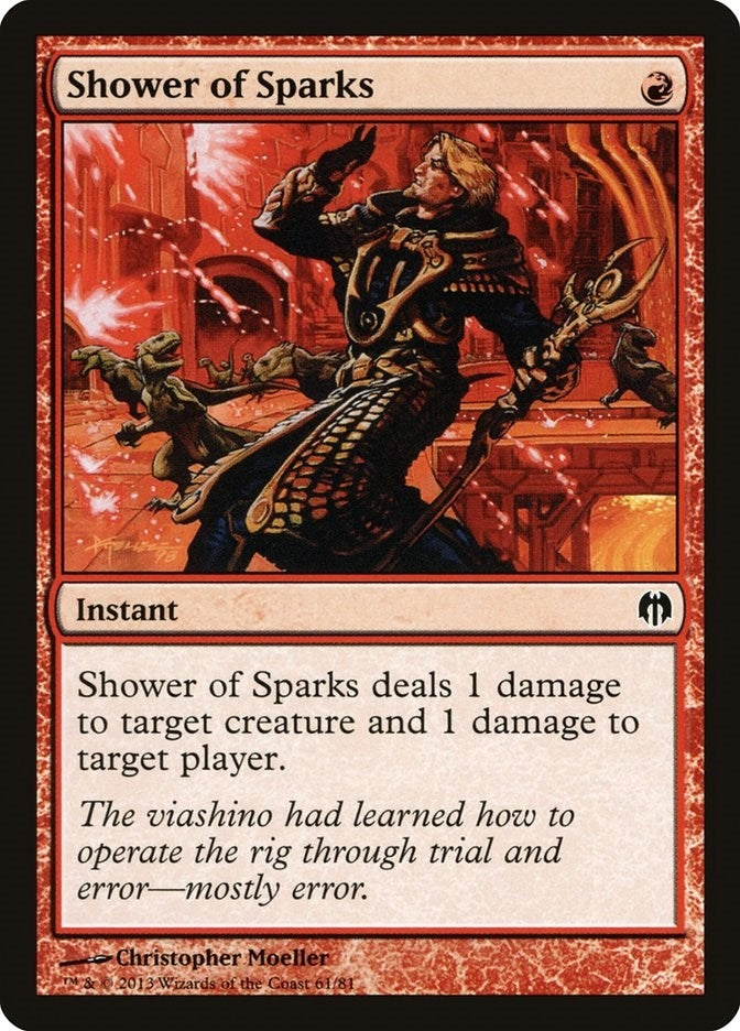 Image for Shower of Sparks (61) - Magic: The Gathering