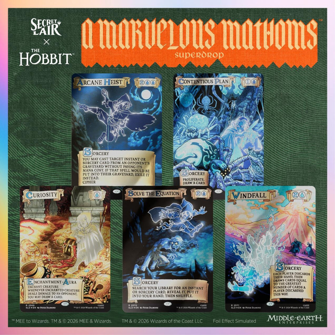 Image for Secret Lair Drop: Secret Lair x The Hobbit: He Who Walks Unseen - Out Of Sight Foil Edition - Magic: The Gathering