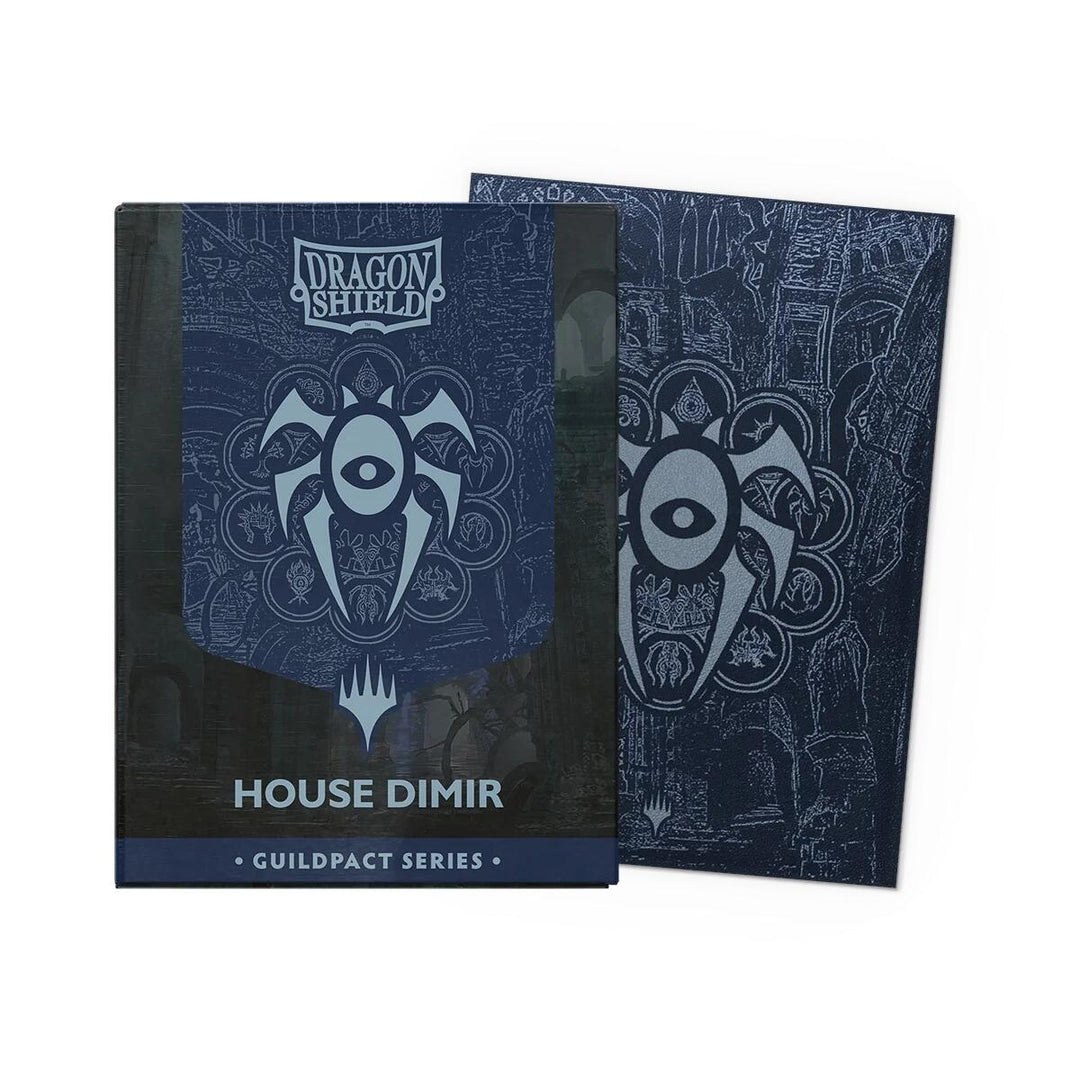 Image for Dragon Shield Guildpact Series Dual Matte: Standard Art Sleeves - House Dimir (100-Pack) - Card Sleeves