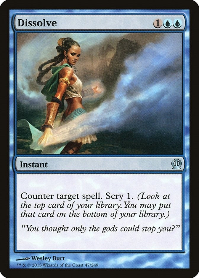 Image for Dissolve (47) (THS) - Magic: The Gathering