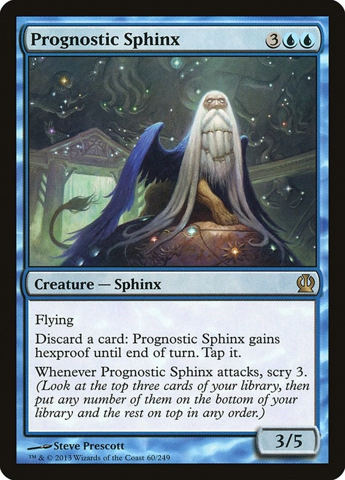 Image for Prognostic Sphinx (60) - Magic: The Gathering