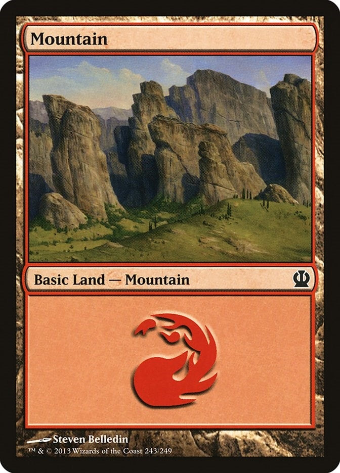Image for Mountain (243) (243) (THS) - Magic: The Gathering