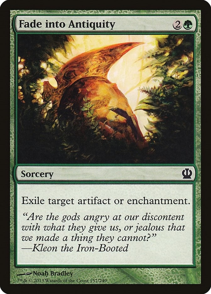 Image for Fade into Antiquity (157) (THS) - Magic: The Gathering
