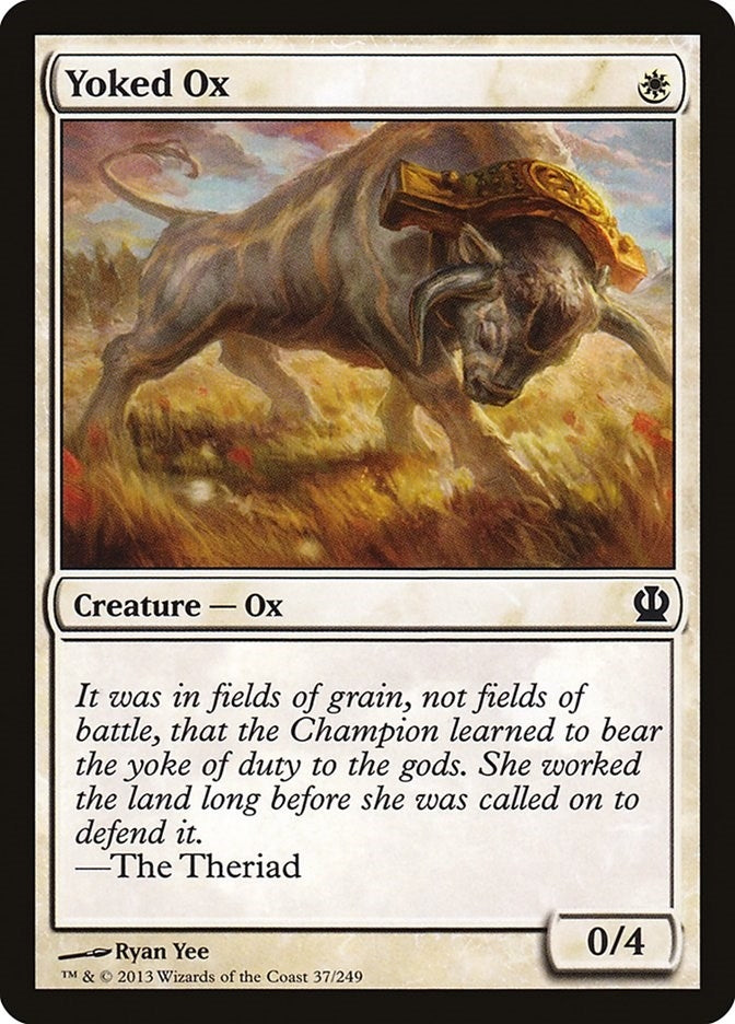 Image for Yoked Ox (37) (THS) - Magic: The Gathering