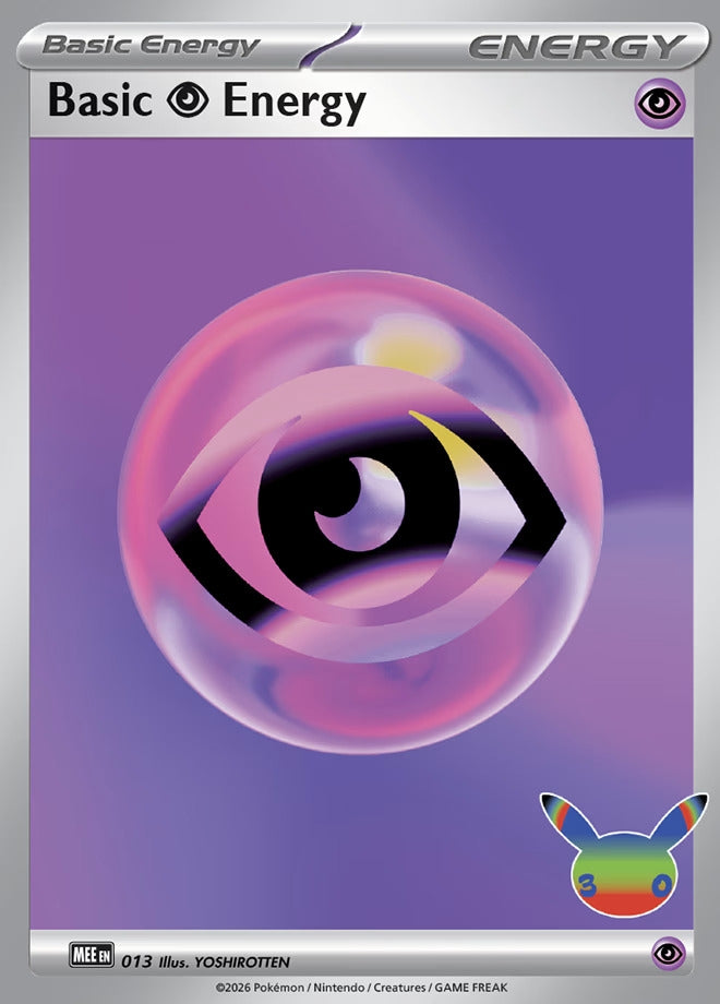 Image for Basic Psychic Energy - 013 (30th Celebration) (MEE) - Pokemon