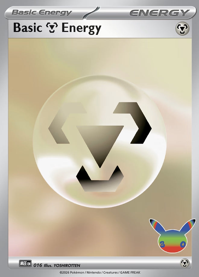 Image for Basic Metal Energy - 016 (30th Celebration) (016) (MEE) - Pokemon
