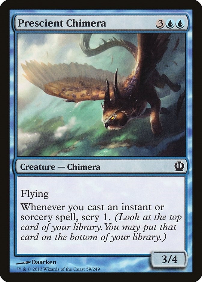 Image for Prescient Chimera (59) (THS) - Magic: The Gathering