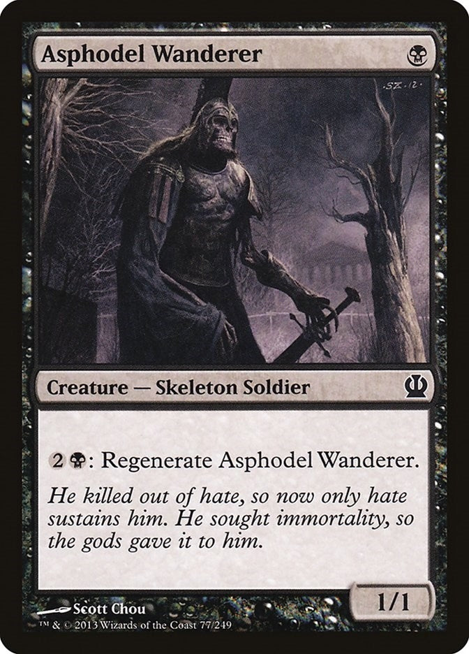 Image for Asphodel Wanderer (77) (THS) - Magic: The Gathering