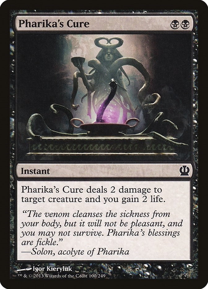 Image for Pharika's Cure (100) (THS) - Magic: The Gathering