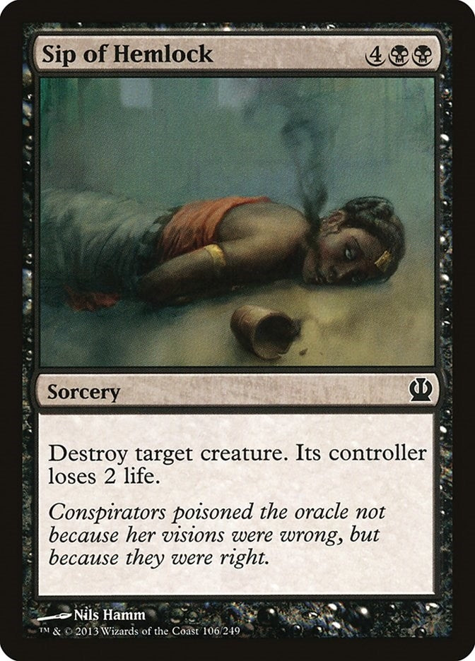 Image for Sip of Hemlock (106) - Magic: The Gathering