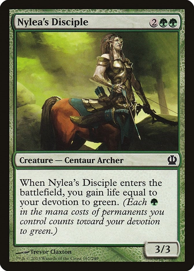 Image for Nylea's Disciple (167) - Magic: The Gathering