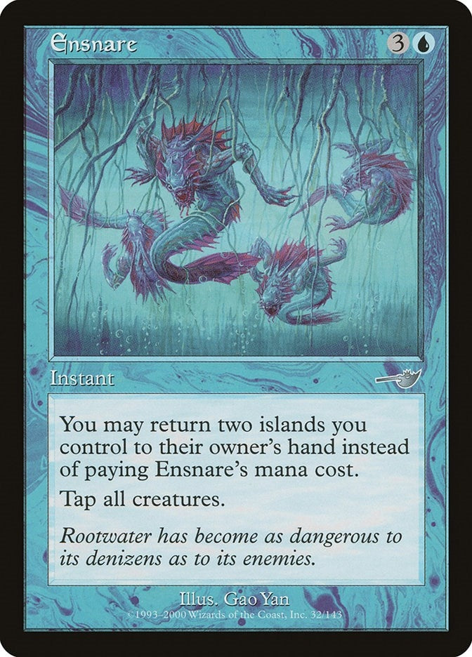 Image for Ensnare (32) - Magic: The Gathering