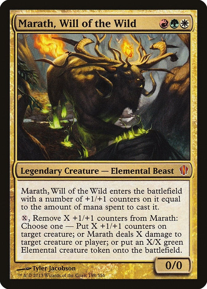 Image for Marath, Will of the Wild (198) (C13) - Magic: The Gathering