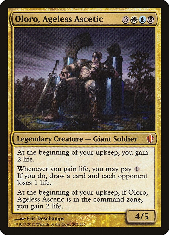 Image for Oloro, Ageless Ascetic (203) (C13) - Magic: The Gathering