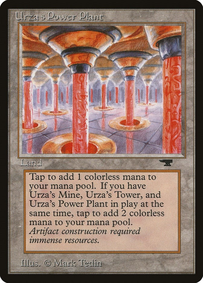 Image for Urza's Power Plant (Columns) - Magic: The Gathering