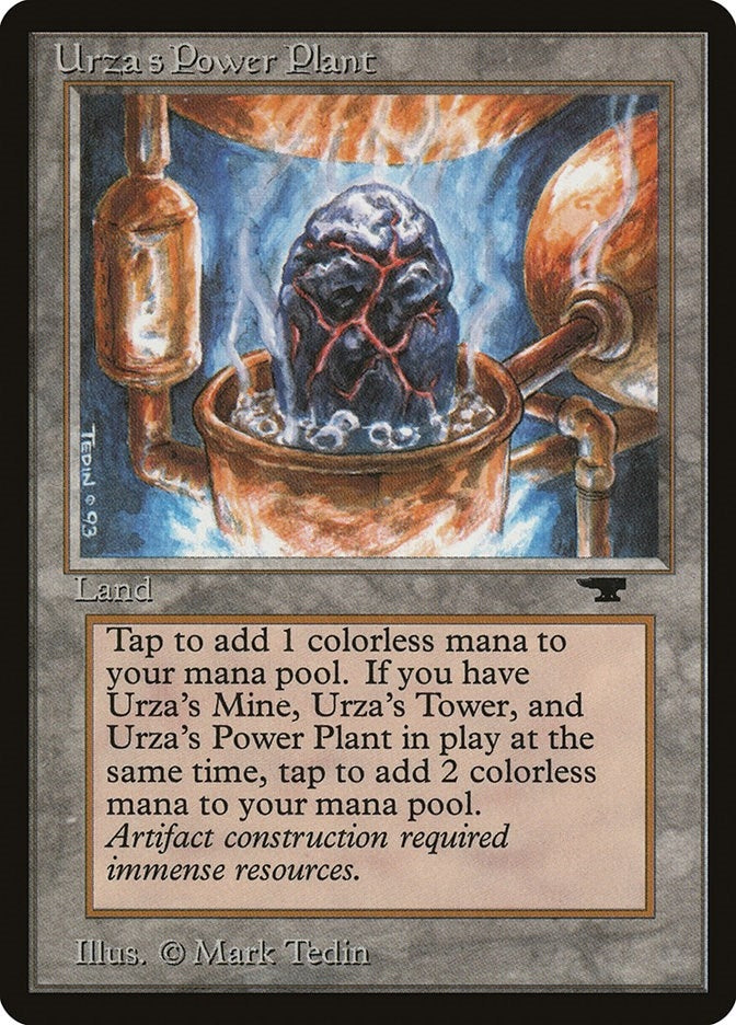 Image for Urza's Power Plant (Rock in Pot) - Magic: The Gathering