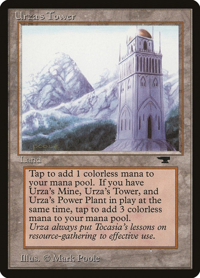 Image for Urza's Tower (Mountains) - Magic: The Gathering