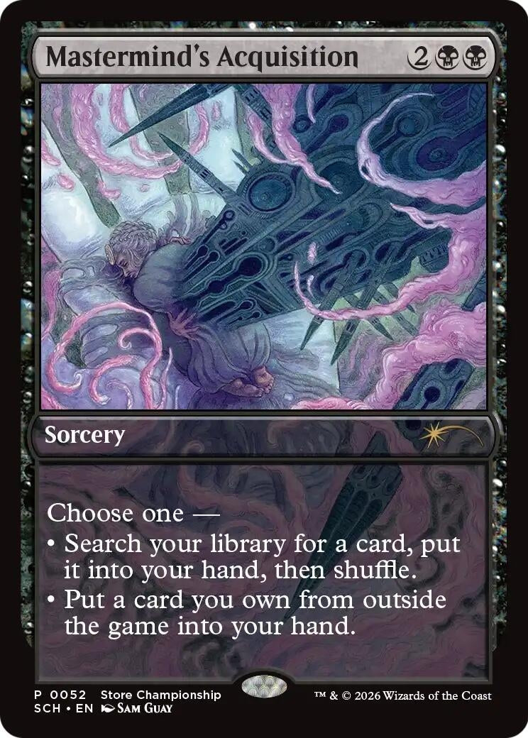 Image for Mastermind's Acquisition (52) (GAME) - Magic: The Gathering