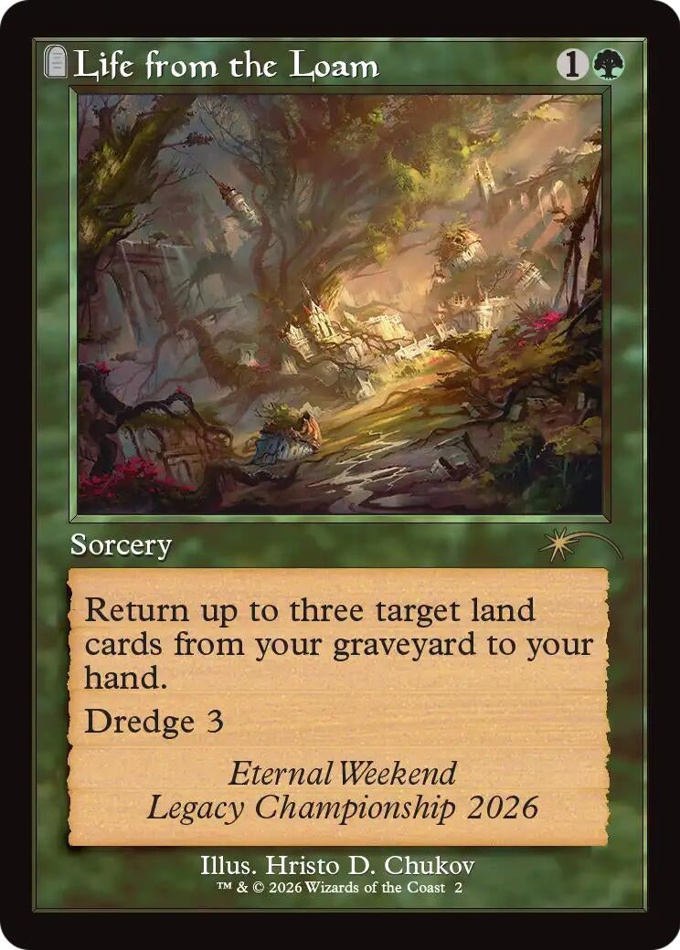 Image for Life from the Loam (Retro Frame) (Eternal Weekend 2026 Promo) (2) (UMP) - Magic: The Gathering
