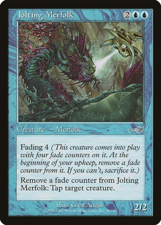 Image for Jolting Merfolk (34) - Magic: The Gathering