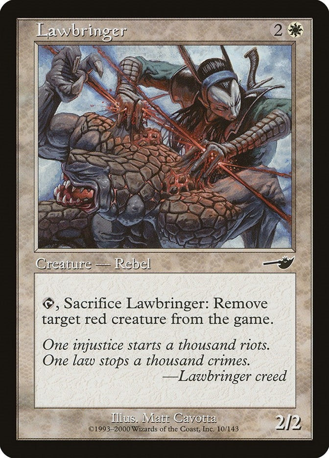 Image for Lawbringer (10) - Magic: The Gathering