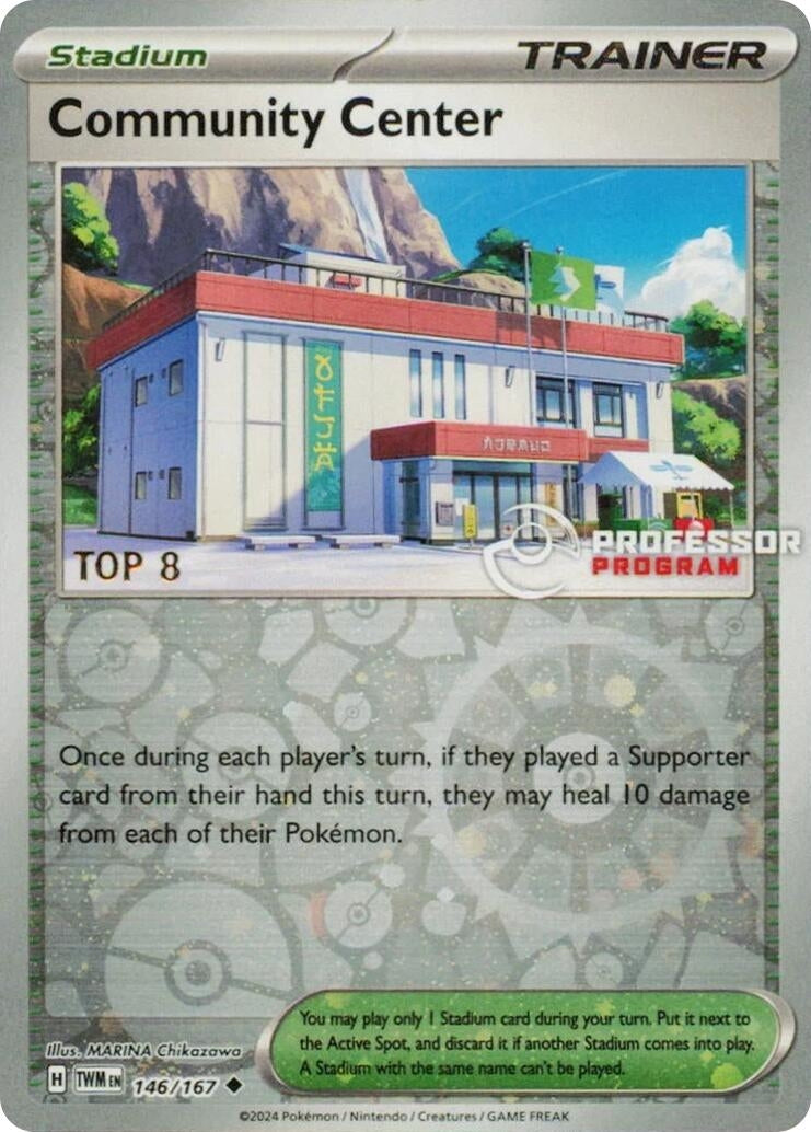 Image for Community Center - 146/167 [Top 8] (146/167) (PPP) - Pokemon
