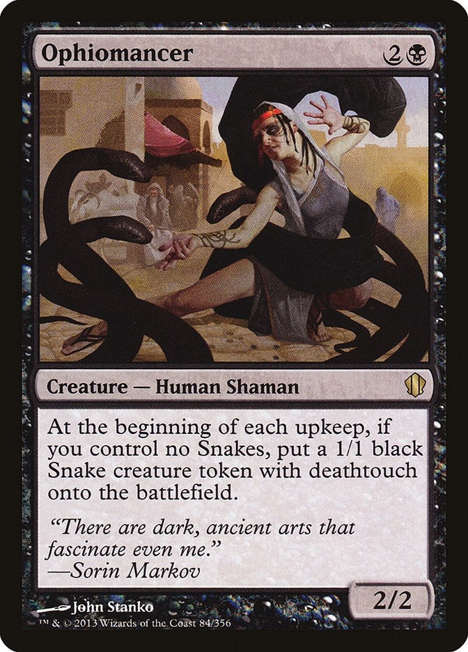 Image for Ophiomancer (84) (C13) - Magic: The Gathering