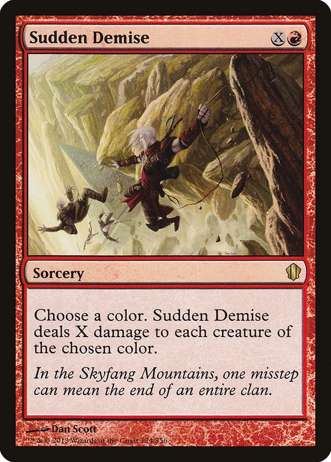 Image for Sudden Demise (124) (C13) - Magic: The Gathering