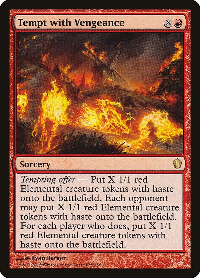 Image for Tempt with Vengeance (125) (C13) - Magic: The Gathering