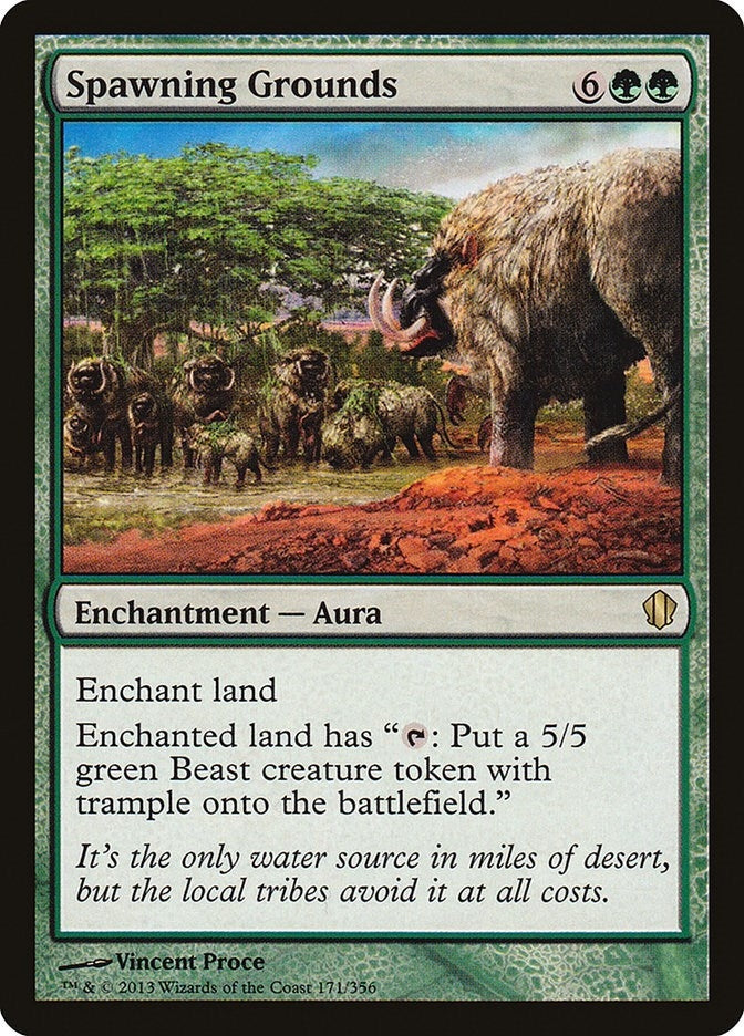 Image for Spawning Grounds (171) - Magic: The Gathering