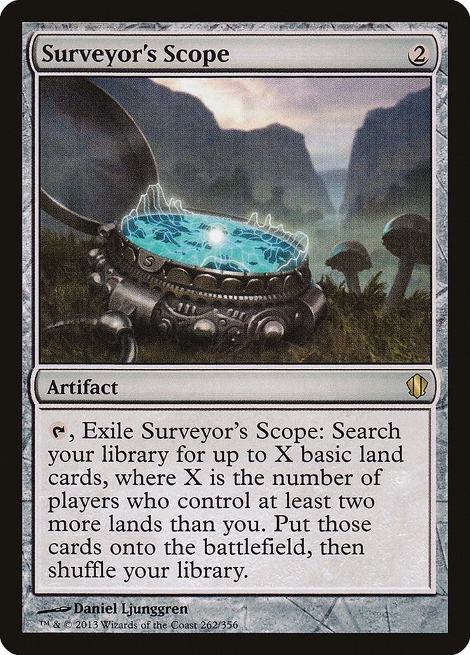Image for Surveyor's Scope (262) (C13) - Magic: The Gathering