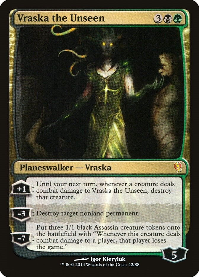 Image for Vraska the Unseen (42) (DDM) - Magic: The Gathering