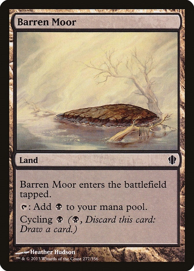 Image for Barren Moor (277) (C13) - Magic: The Gathering