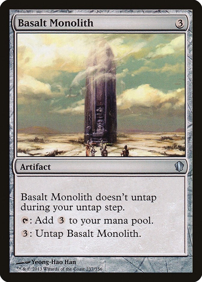 Image for Basalt Monolith (237) (C13) - Magic: The Gathering