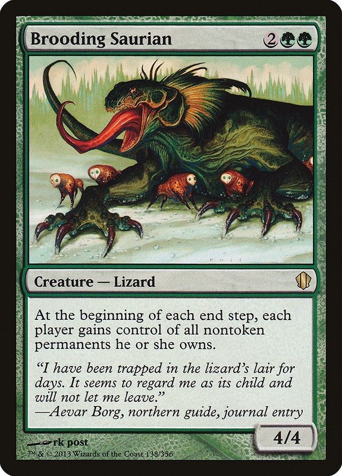 Image for Brooding Saurian (138) - Magic: The Gathering