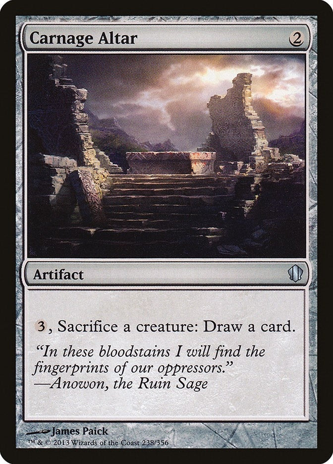 Image for Carnage Altar (238) (C13) - Magic: The Gathering
