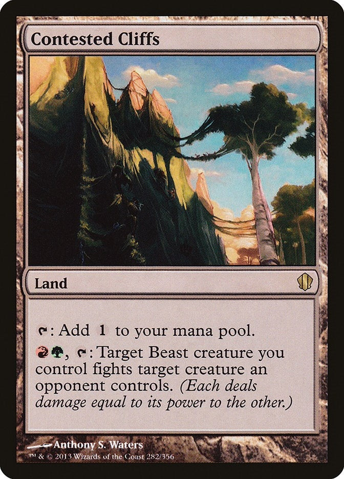Image for Contested Cliffs (282) - Magic: The Gathering
