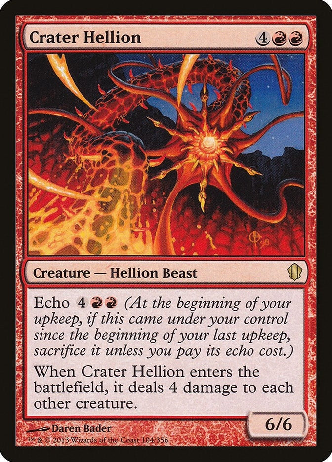Image for Crater Hellion (104) (C13) - Magic: The Gathering