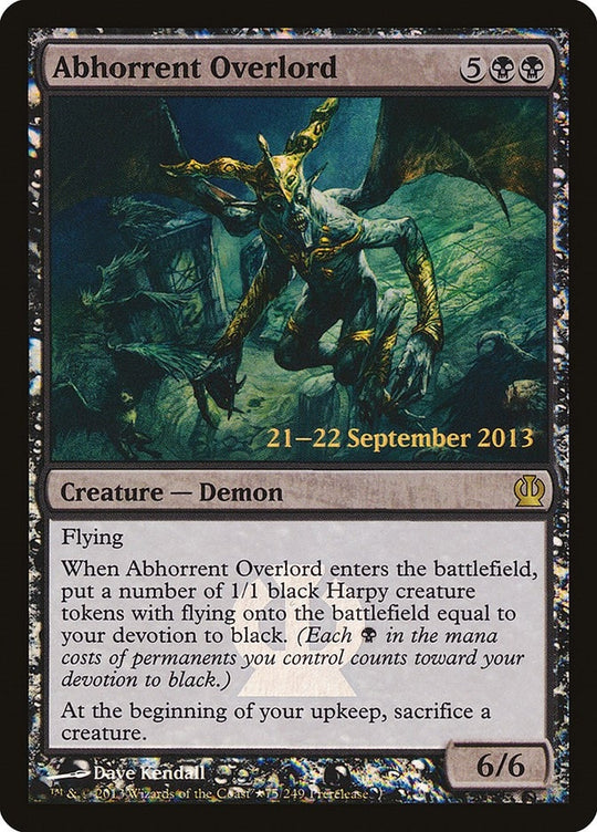 Image for Abhorrent Overlord (75) (PRE) - Magic: The Gathering