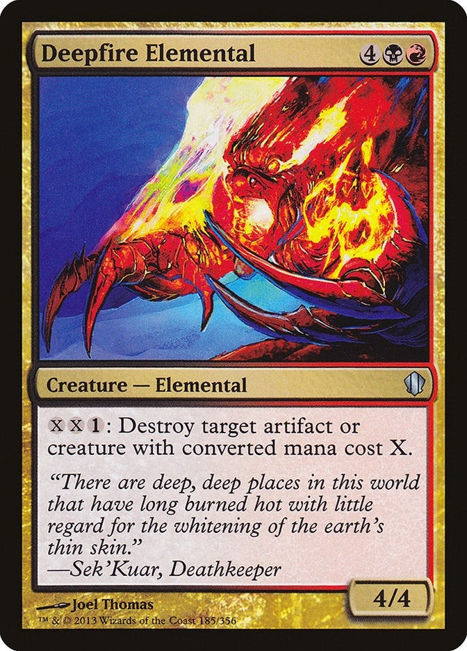 Image for Deepfire Elemental (185) - Magic: The Gathering
