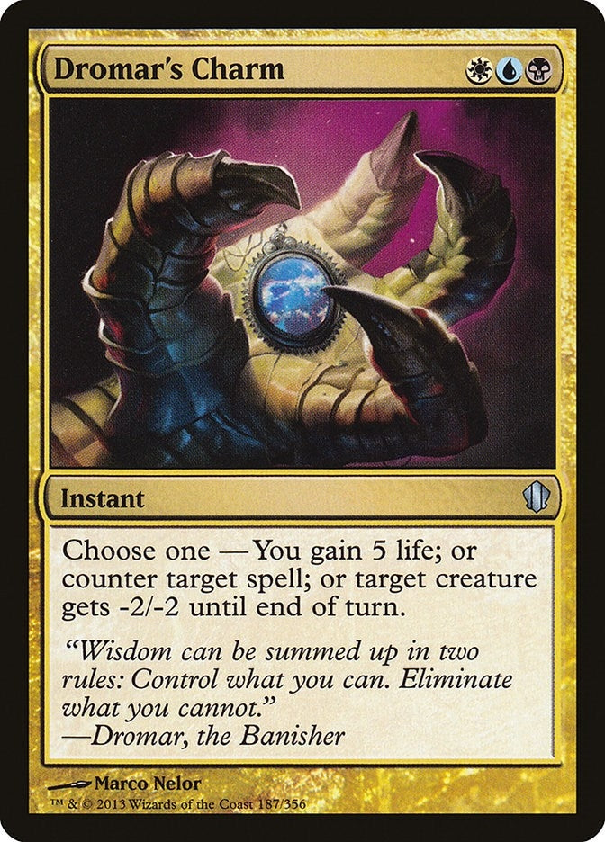 Image for Dromar's Charm (187) (C13) - Magic: The Gathering