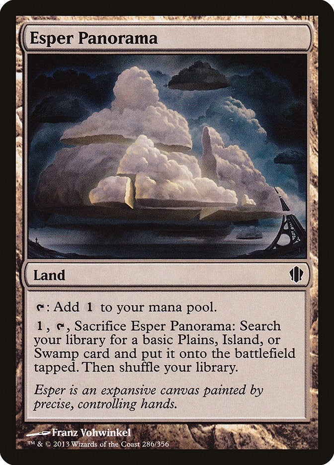 Image for Esper Panorama (286) (C13) - Magic: The Gathering