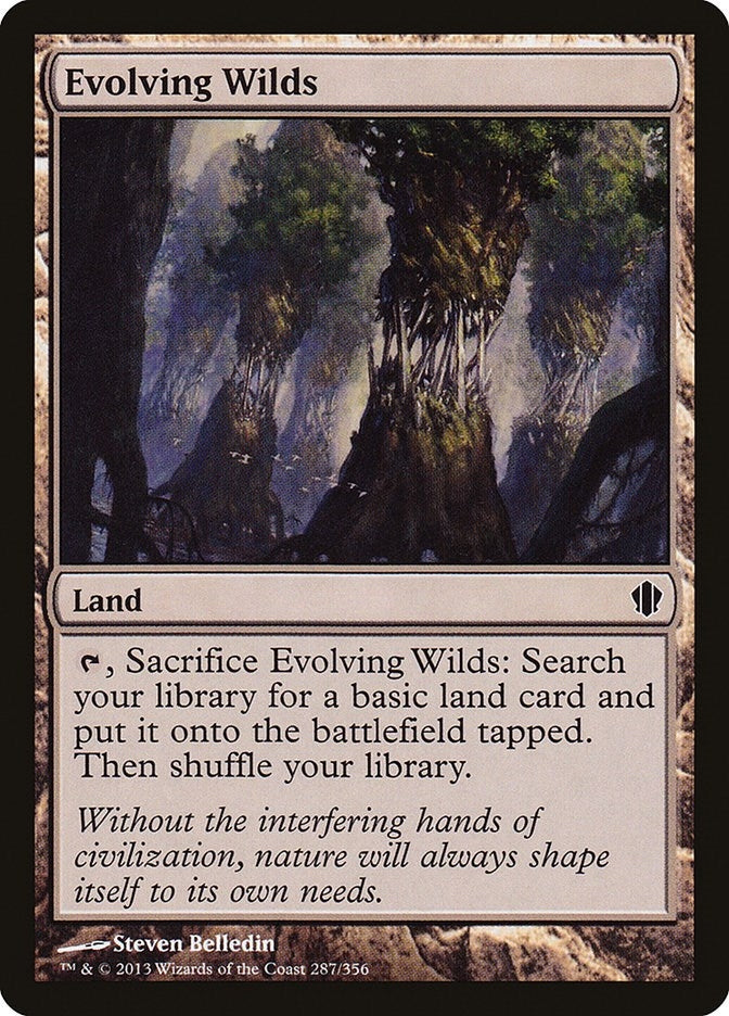 Image for Evolving Wilds (287) (C13) - Magic: The Gathering
