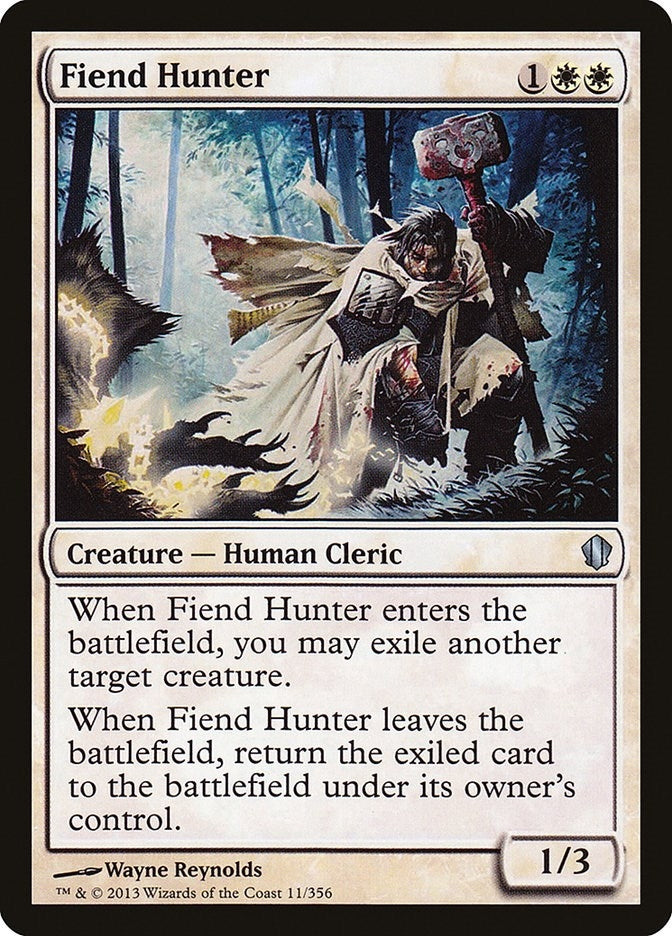 Image for Fiend Hunter (11) (C13) - Magic: The Gathering