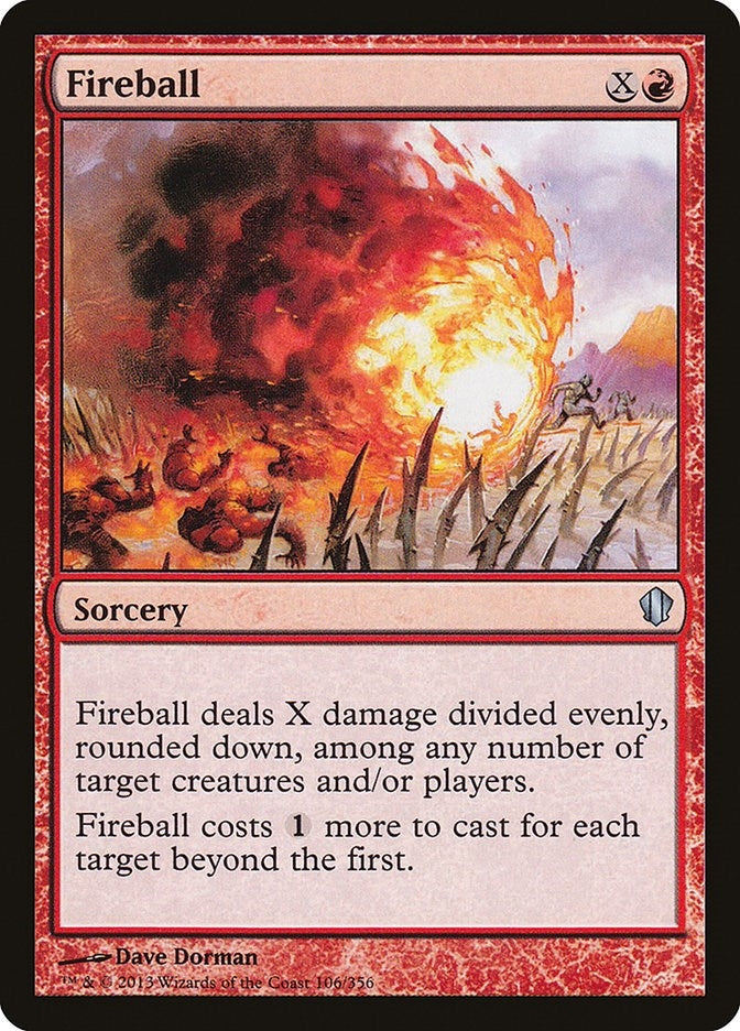 Image for Fireball (106) (C13) - Magic: The Gathering