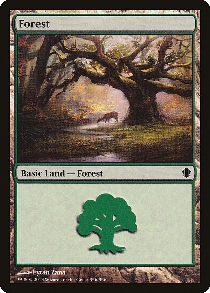 Image for Forest (356) (356) (C13) - Magic: The Gathering