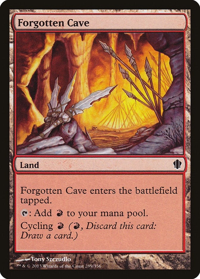 Image for Forgotten Cave (289) (C13) - Magic: The Gathering