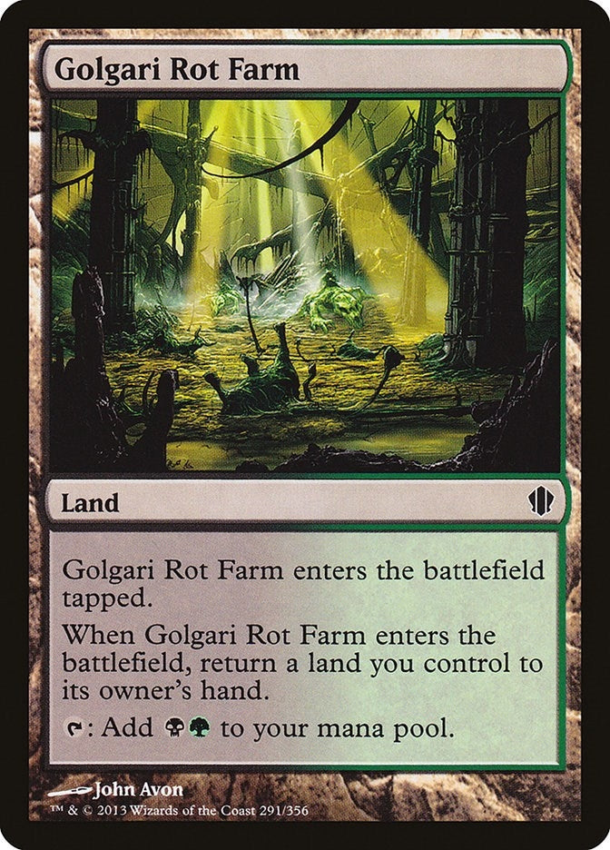 Image for Golgari Rot Farm (291) (C13) - Magic: The Gathering